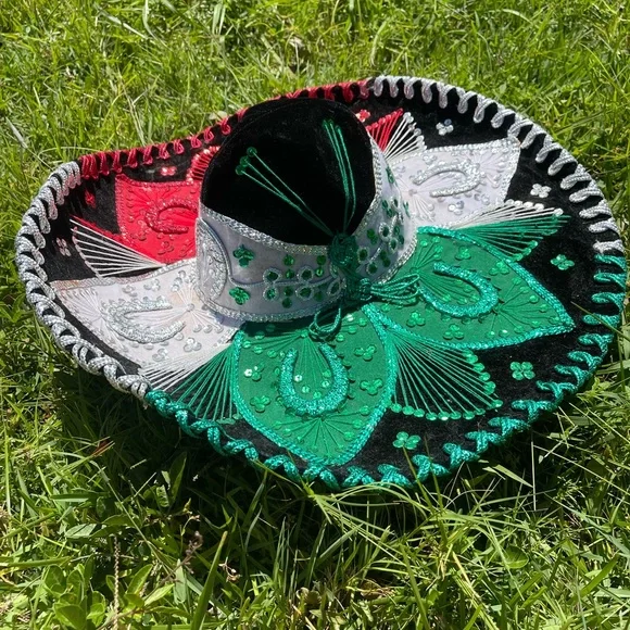 Accessories Vintage Made In Mexico Pigalle 7x Sombrero Mariachi